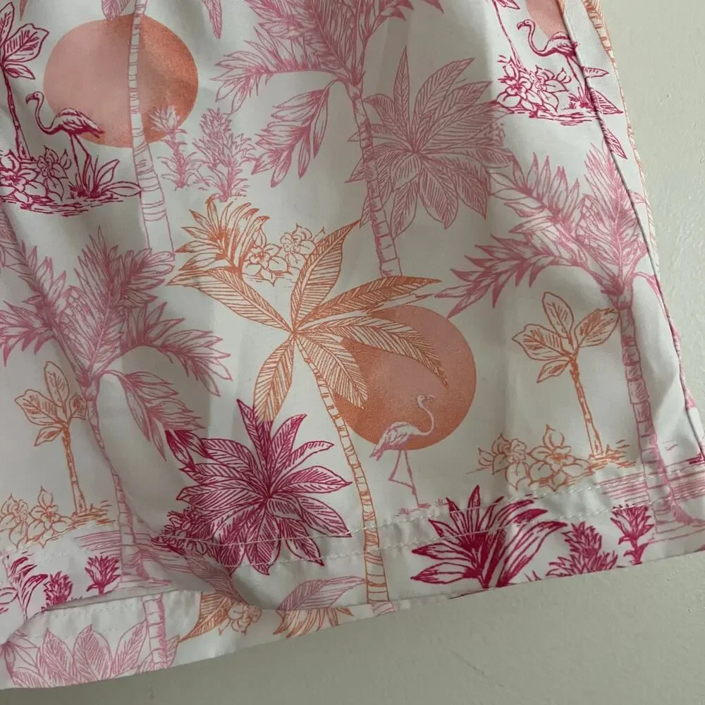 Janie & Jack x Serena Williams tropical swim trunks